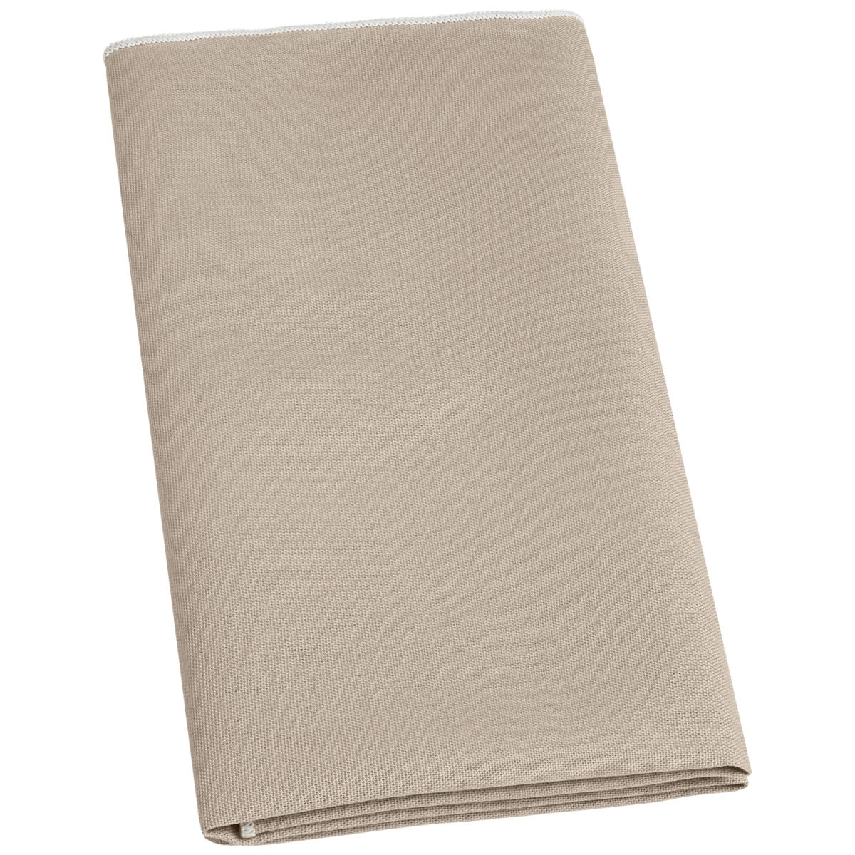 ERWIN M. Serviette Breda 50x50 cm (BxL); taupe; 6 Stück / Pack