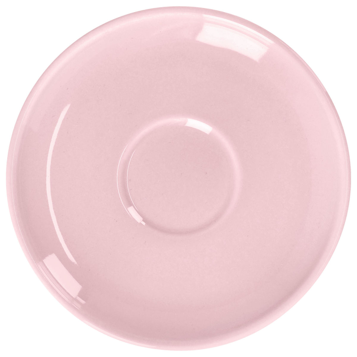 Piattino sottotazza da caffè espresso Alegria VEGA; 12 cm (Ø); rosa; 6 pz. / confezione