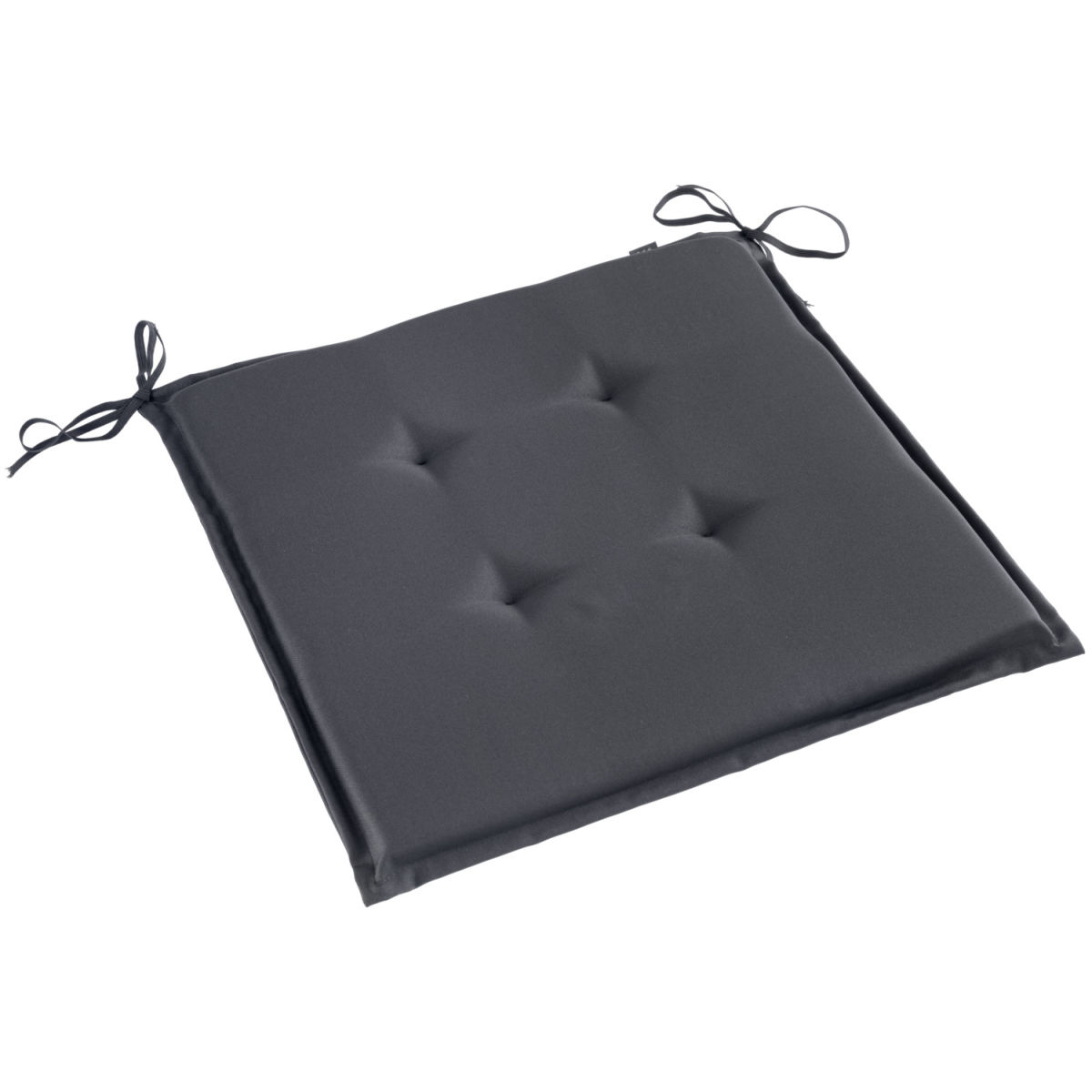 ERWIN M. Sitzkissen Bono 40x40x3 cm (BxLxH); anthrazit; quadratisch; 12 Stück / Pack
