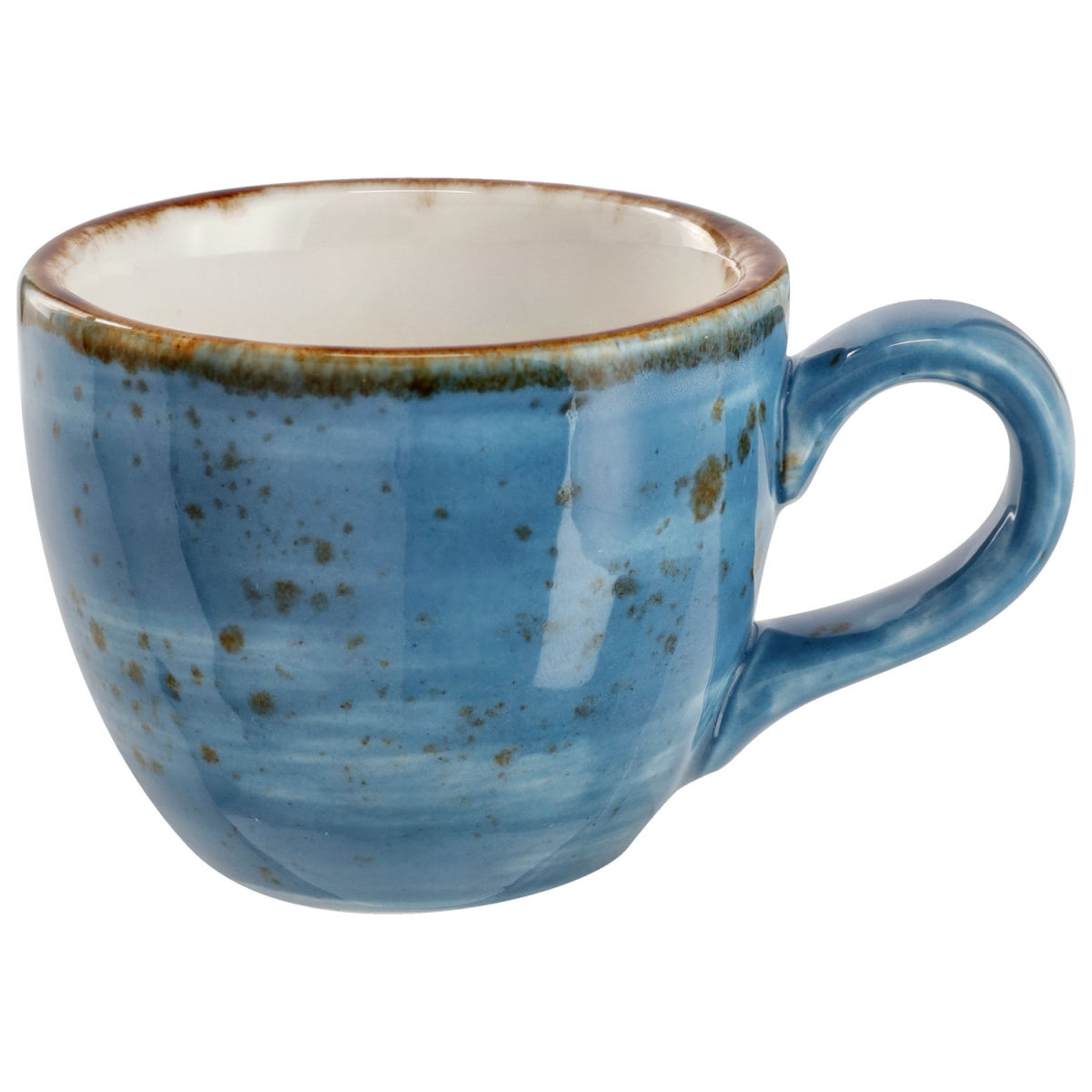 Tazza espresso Nebro VEGA; 100 ml, 6.2x5.4 cm (ØxH); blu chiaro; 6 pz. / confezione