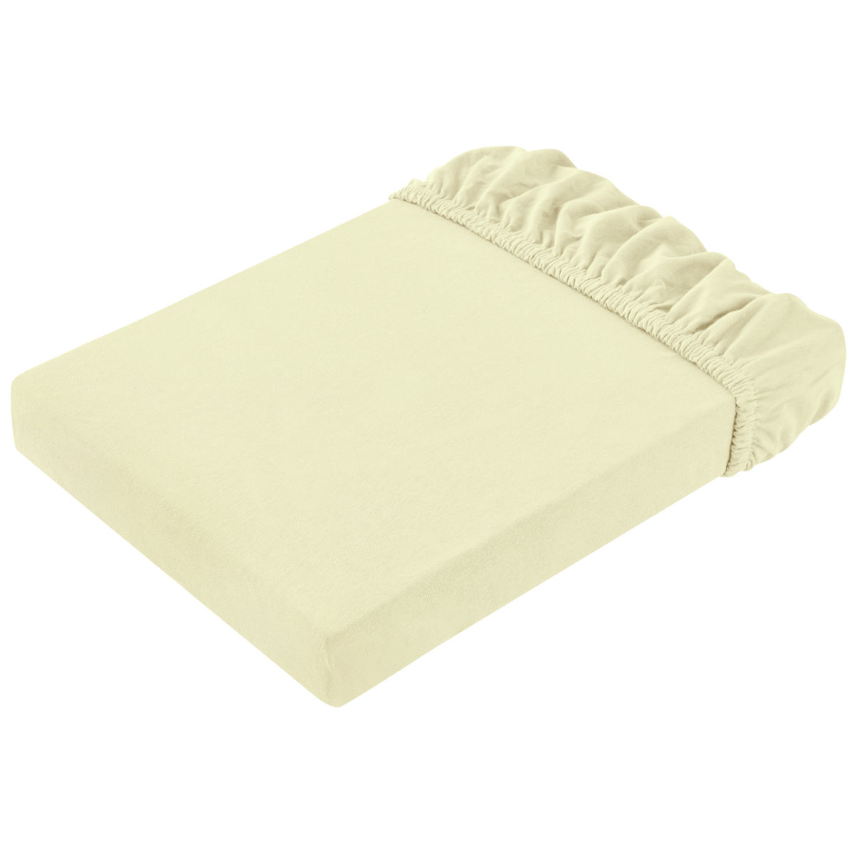 ERWIN M. Dra-på-lakan Stretch med gummikant; 140-160x200-220 cm (BxL); Champagnebeige