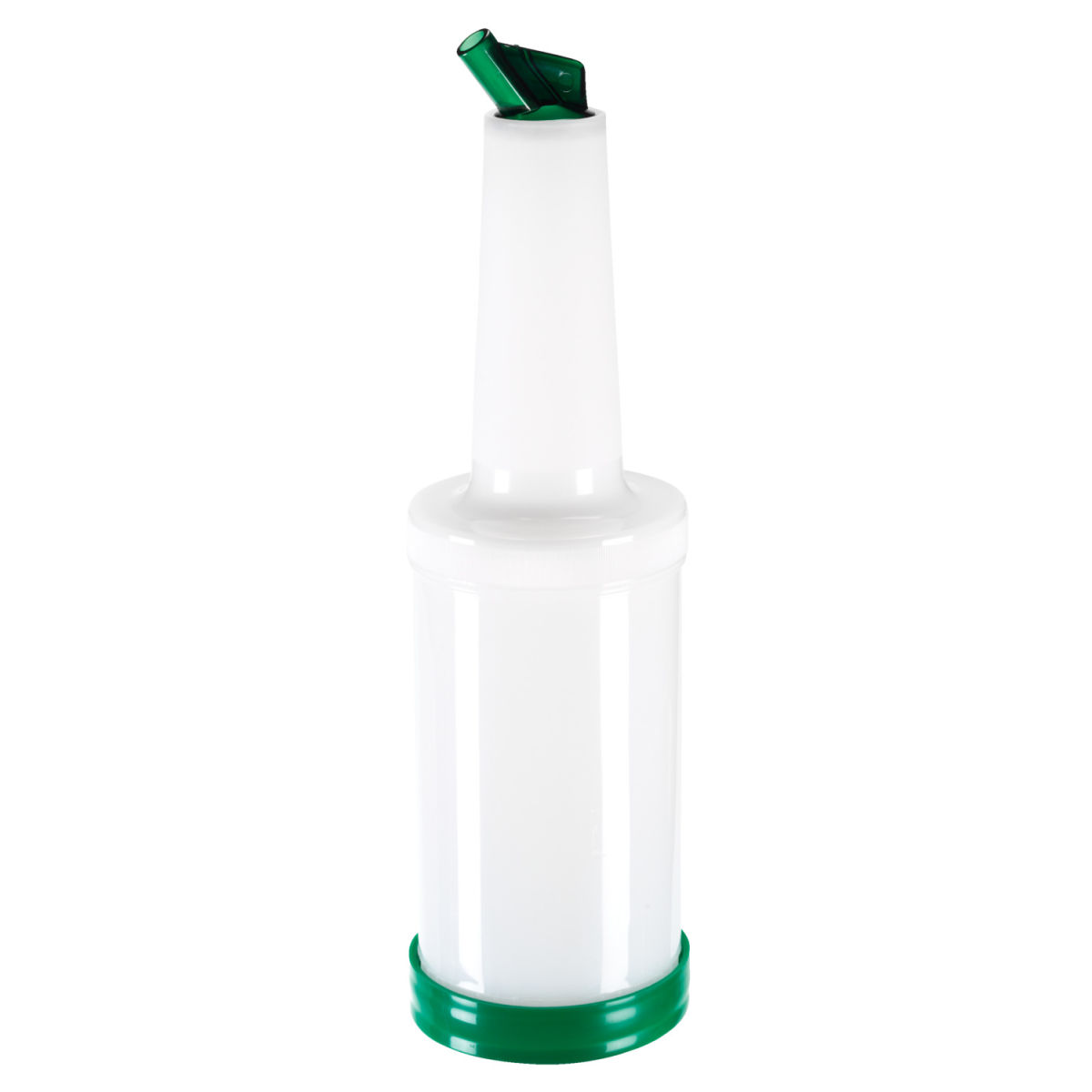 PULSIVA Dosierflasche Party 850 ml, 9x33 cm (ØxH); weiß/grün; 2 Stück / Pack