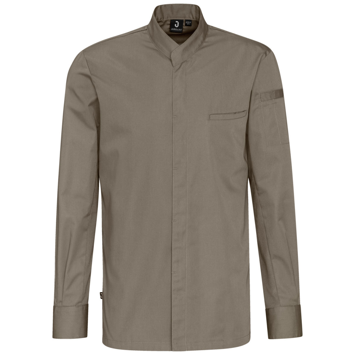 Giacca da cuoco Marco maniche lunghe JOBELINE; Taglia 60; tortora