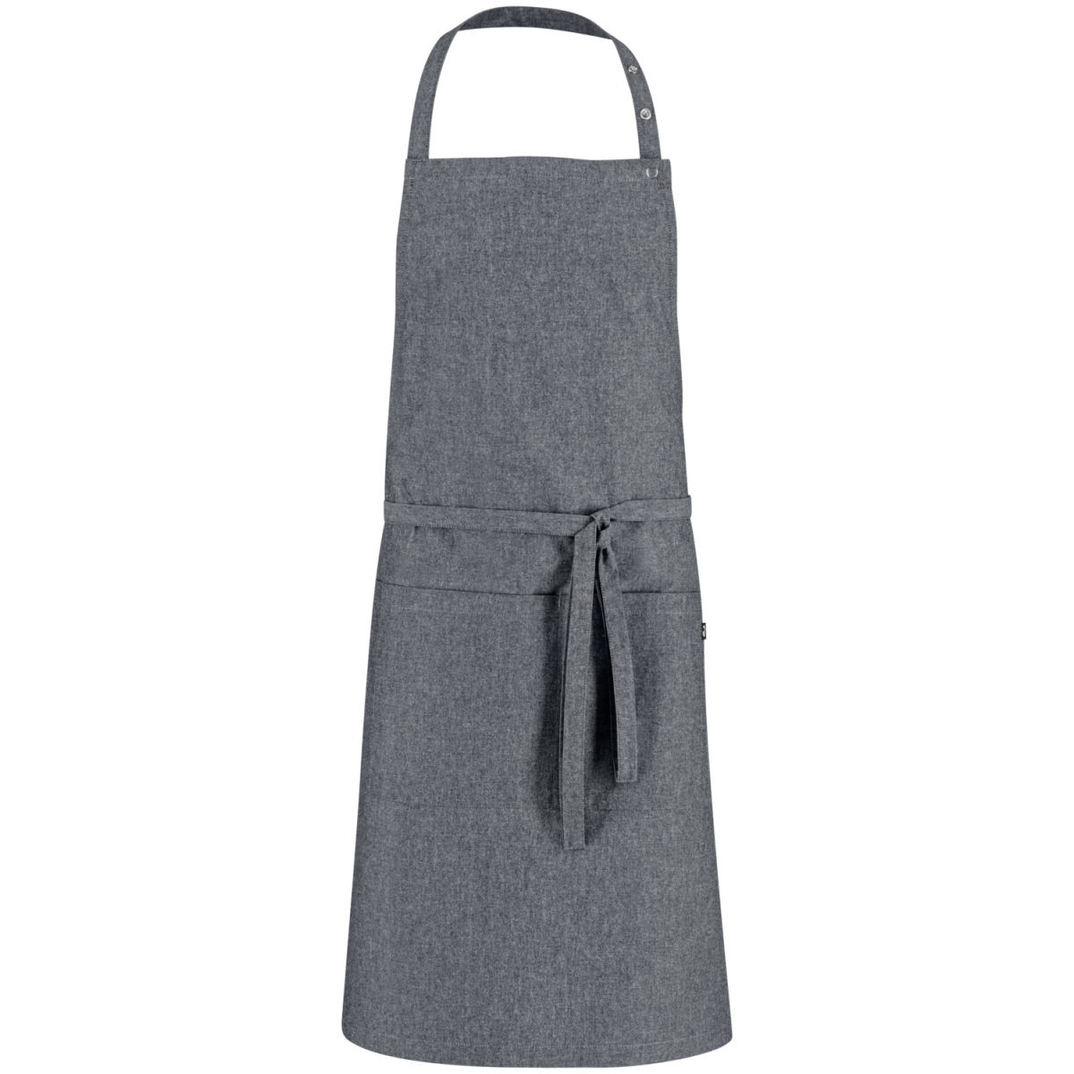 JOBELINE Halterschort Nando Chambray 88x80 cm (LxB); 88x80 cm (LxB); grijs