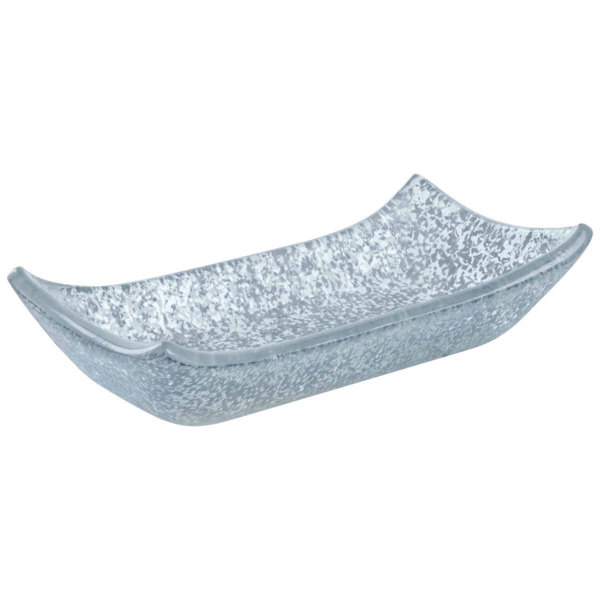 Mini ciotolina Anik VEGA; 10x5 cm (LxL); grigio; rettangolare; 12 pz. / confezione