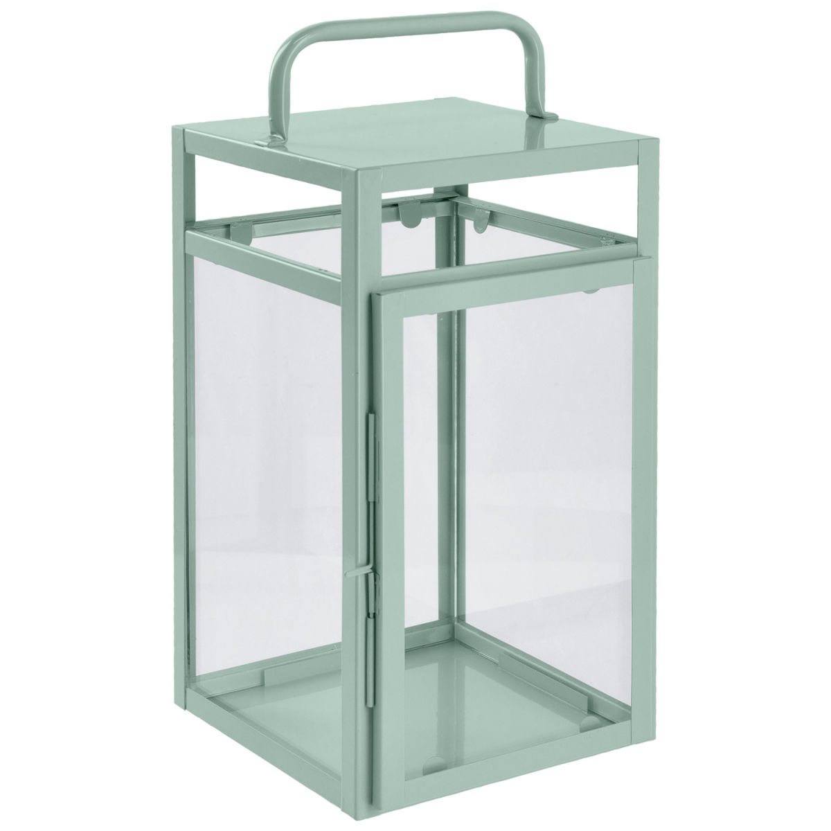 Lanterna Abiba VEGA; 16.5x16.5x35 cm (LxLxH); menta