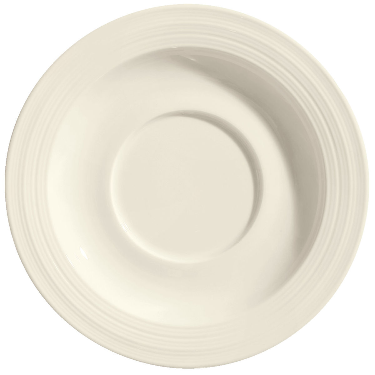 VEGA Suppen-Untertasse Skyline 17 cm (Ø); cremeweiß; rund; 6 Stück / Pack
