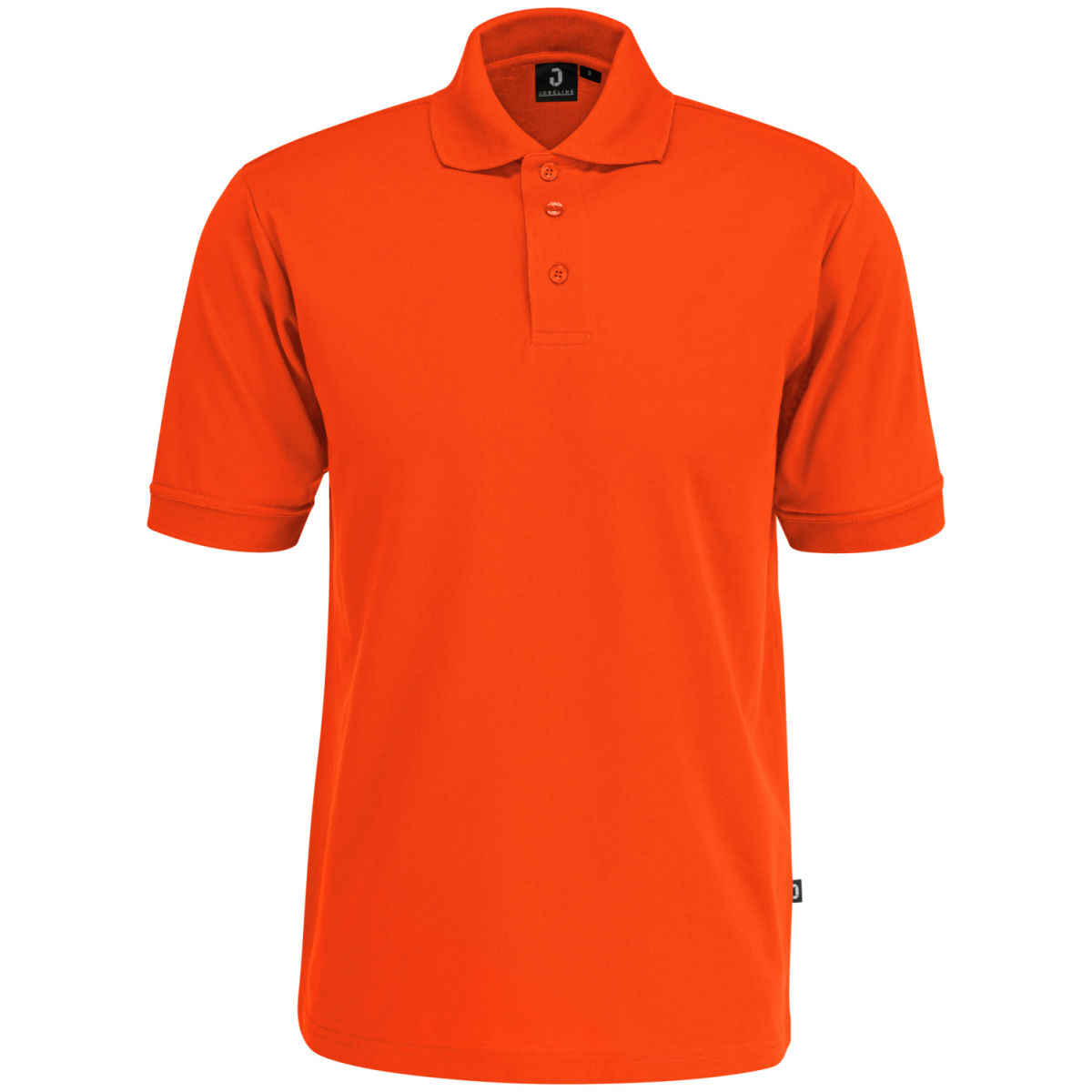 Polo da uomo Fly maniche corte JOBELINE; Taglia 4XL; arancione