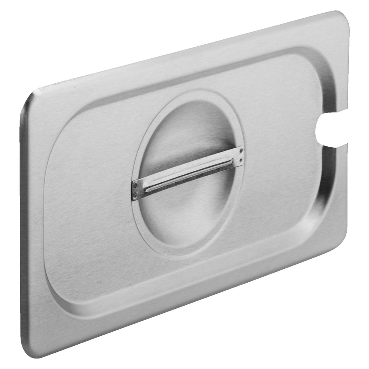 PULSIVA GN-Deckel 1/3 Profi mit Löffelaussparung GN 1/3, 32.7x17.6 cm (LxB); edelstahl