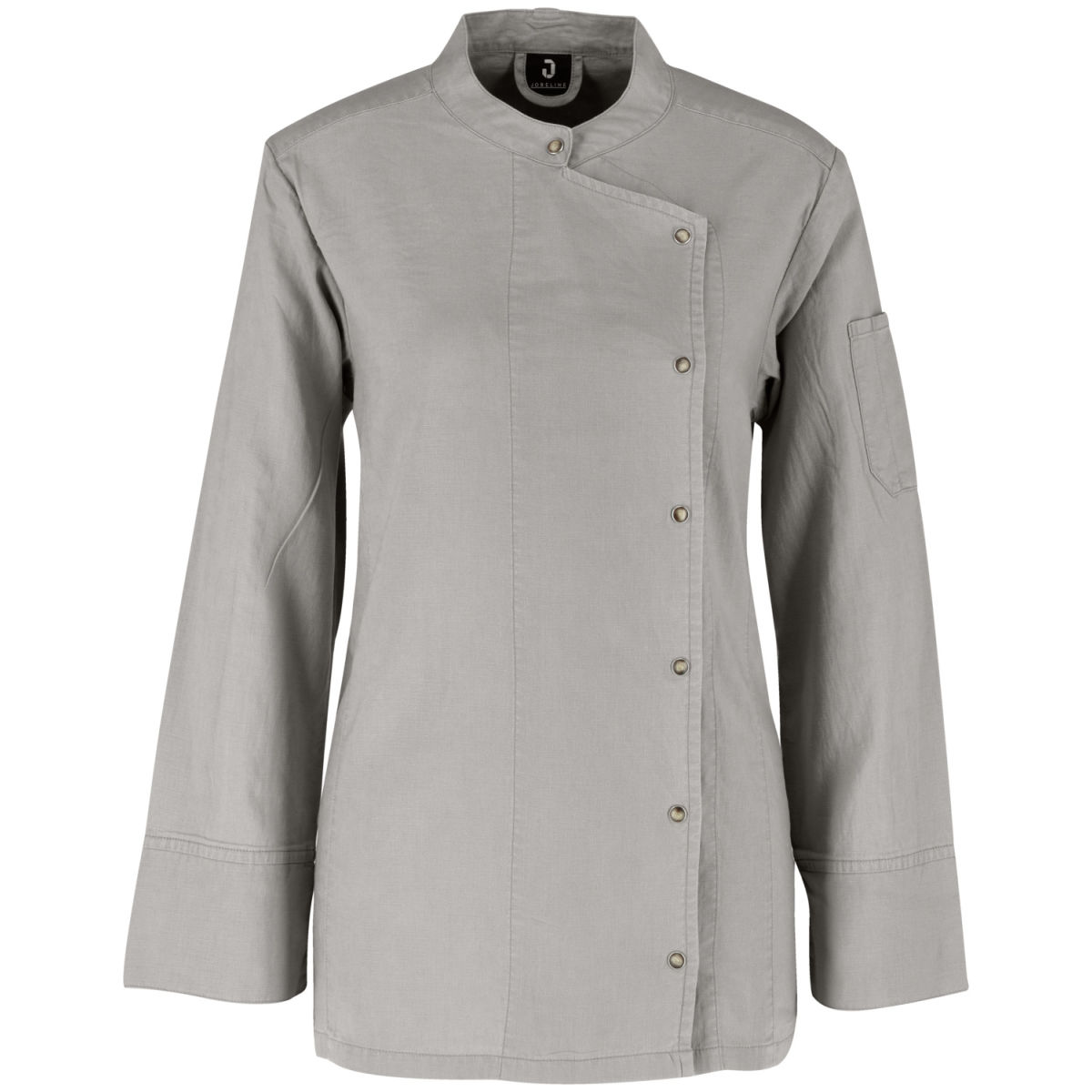 Giacca da cuoca Jacob lino JOBELINE; Taglia 54; grigio