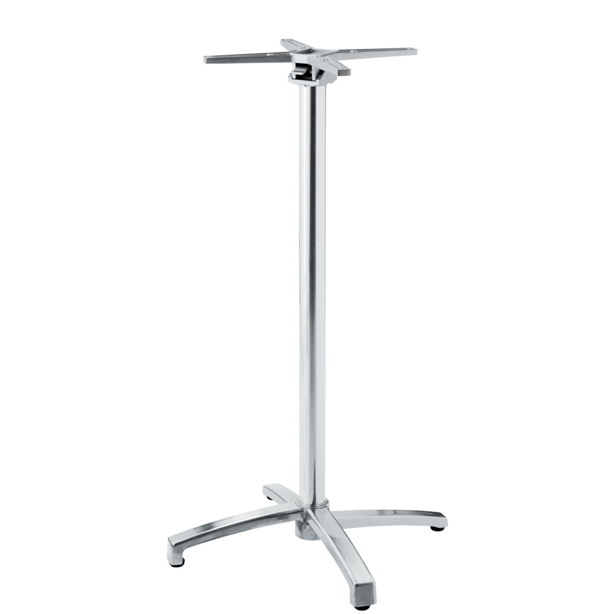 VEGA Outdoor Steh-Tischgestell Taipa klappbar 66x66x108 cm (BxLxH); silber
