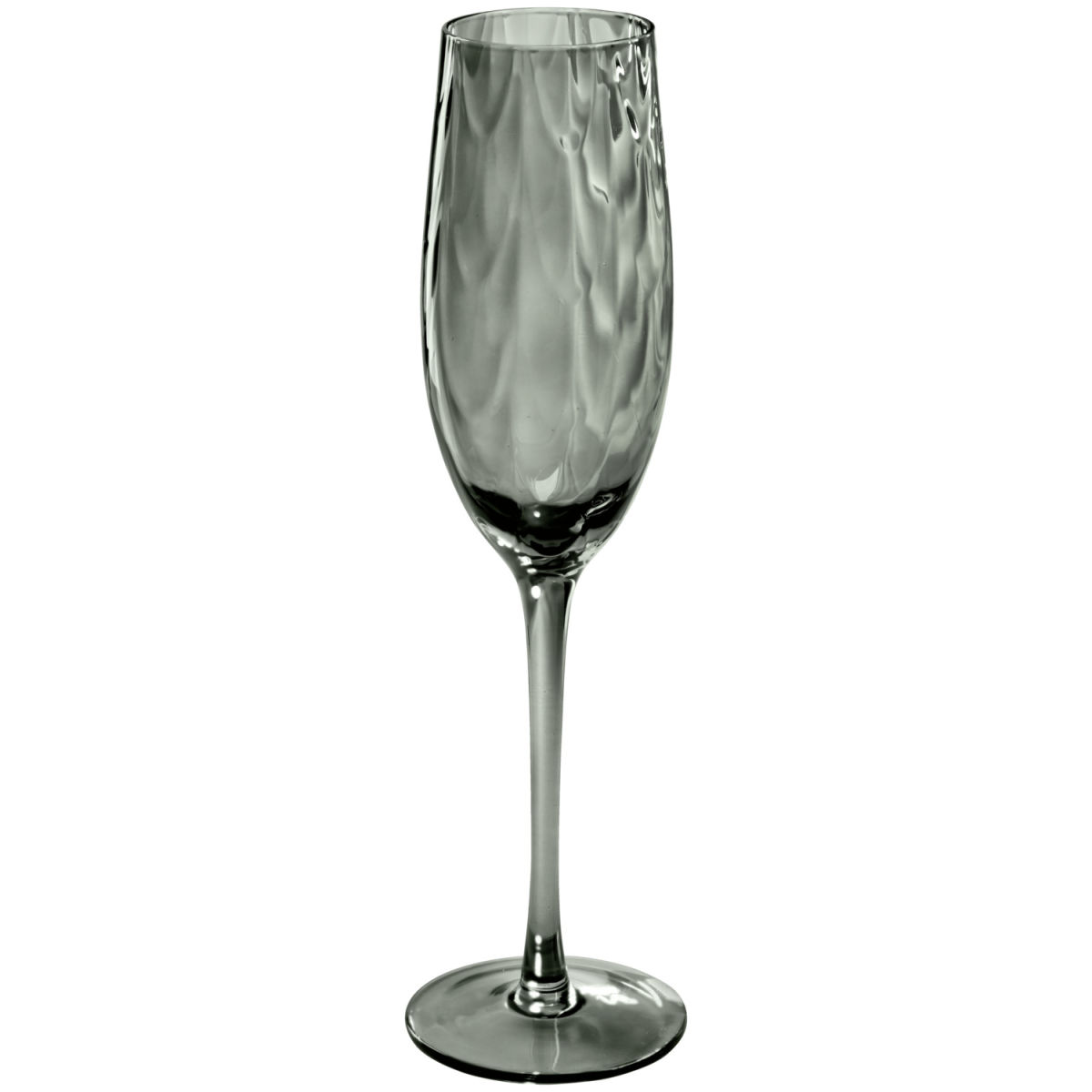 Flûte da champagne Benice VEGA; 260ml, 5x25.3 cm (ØxH); grigio; 4 pz. / confezione