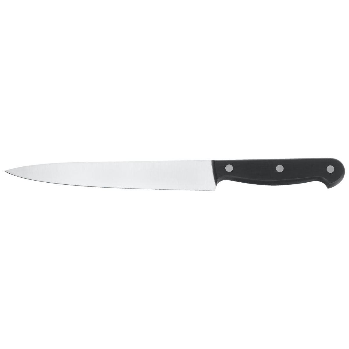 PULSIVA Schinkenmesser POM Klingenlänge 20 cm, 32 cm (L); schwarz