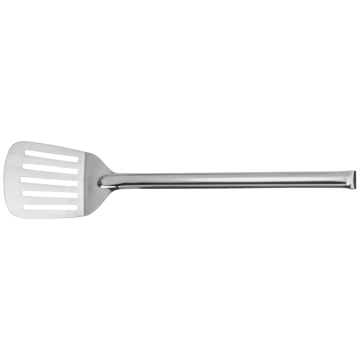 Espátula para asado Short con ranura PULSIVA; 35 cm (Lg); acero inoxidable; 2 pz. / Paquete