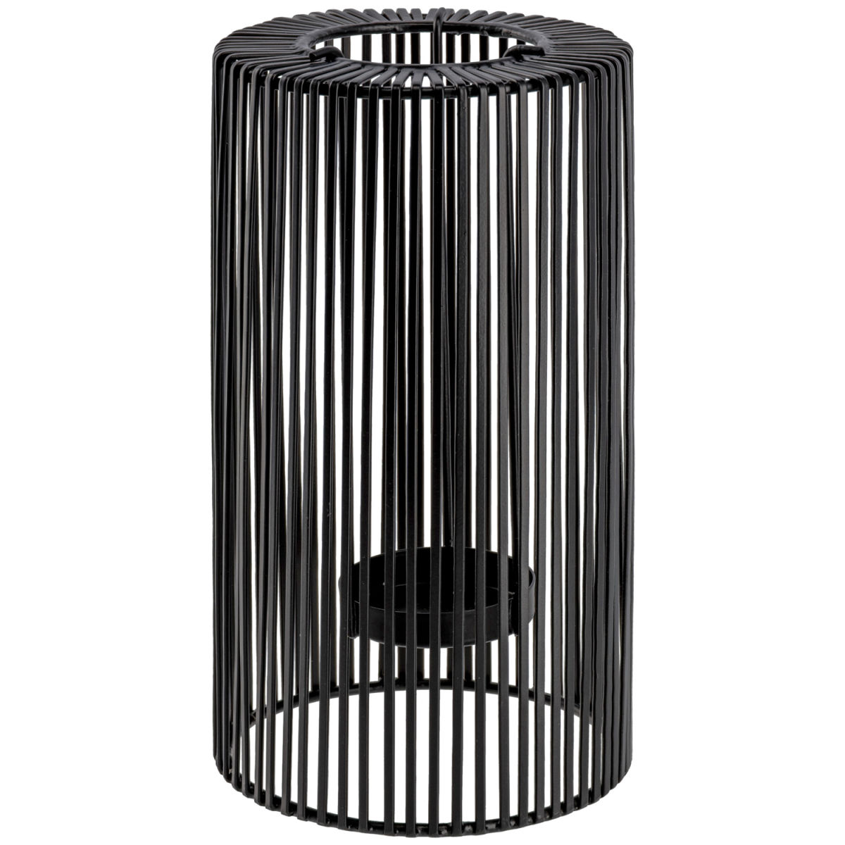 Lanterna Acheron VEGA; 13x25 cm (ØxH); nero