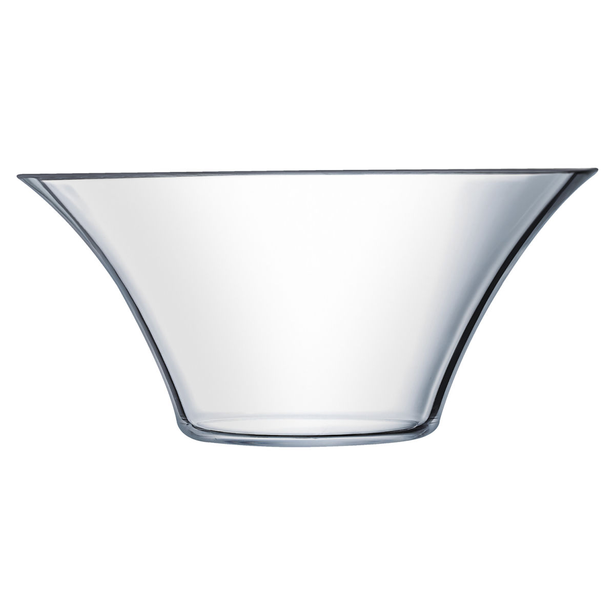 Ciotola in vetro Season's Bar PULSIVA; 1800ml, 22.3x10.7 cm (ØxH); trasparente; conica; 6 pz. / confezione