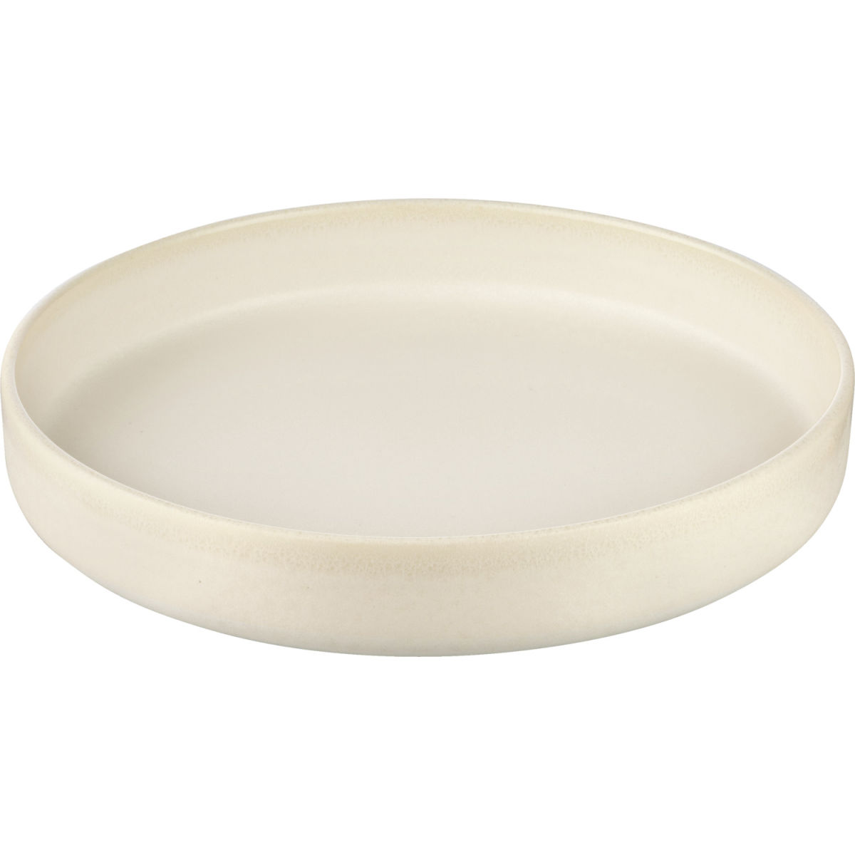 Playground Diep bord Nara; 1300 ml, 24x4.2 cm (&Oslash;xH); cr&egrave;me; rond; 6 stuk / verpakking