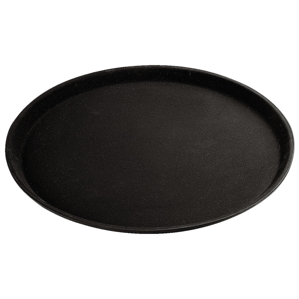 Vega Dienblad Fibra; 28x2.2 cm (&Oslash;xH); zwart; rond