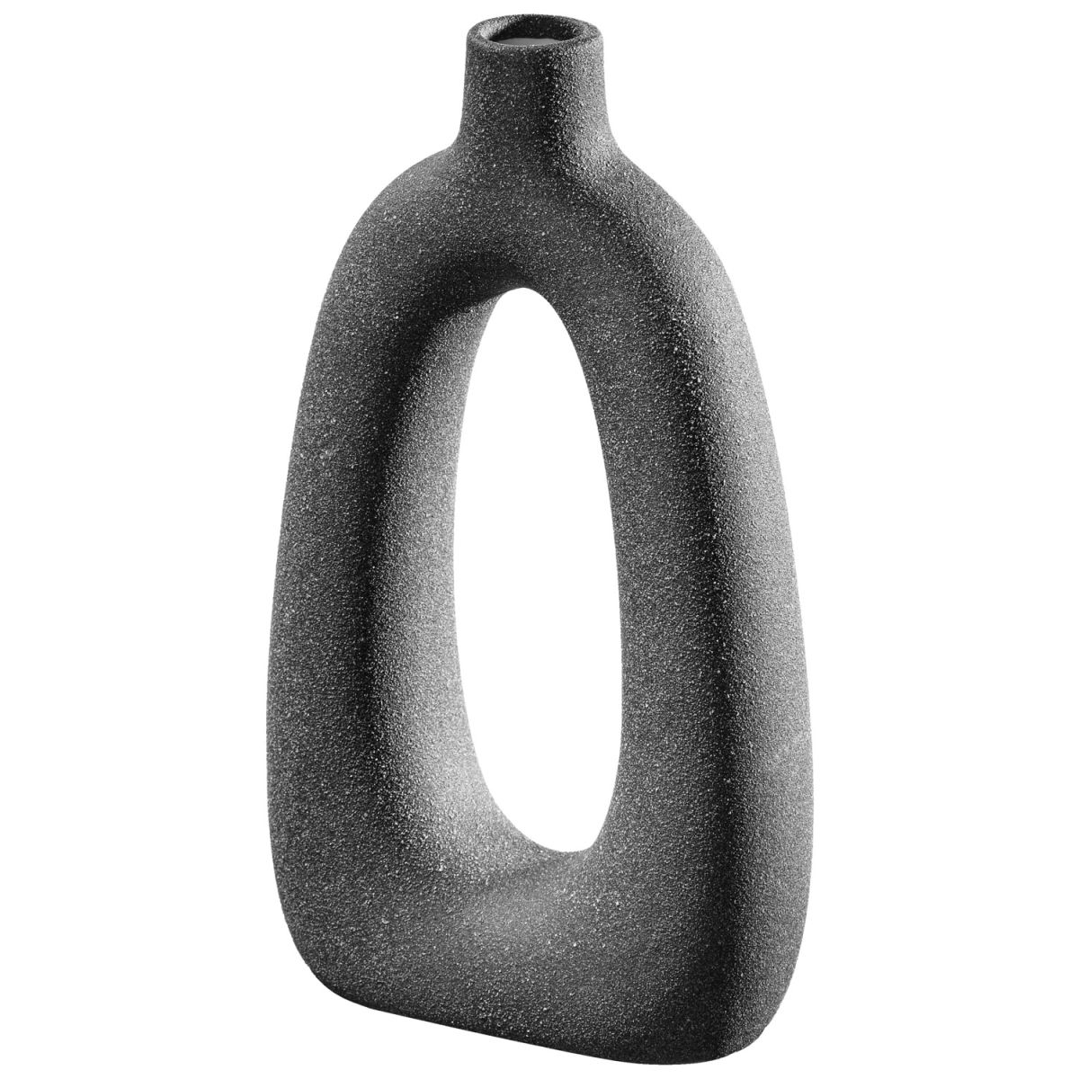 Vaso Sayra VEGA; 10.5x4.5x20.5 cm (LxLxH); antracite