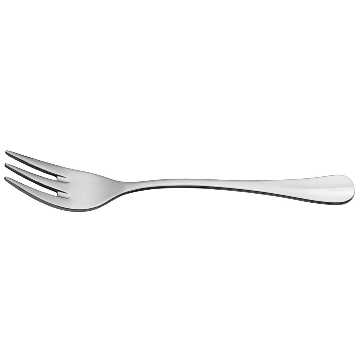 VEGA Kuchengabel Baguette 15.2 cm (L); silber, Griff silber; 12 Stück / Pack