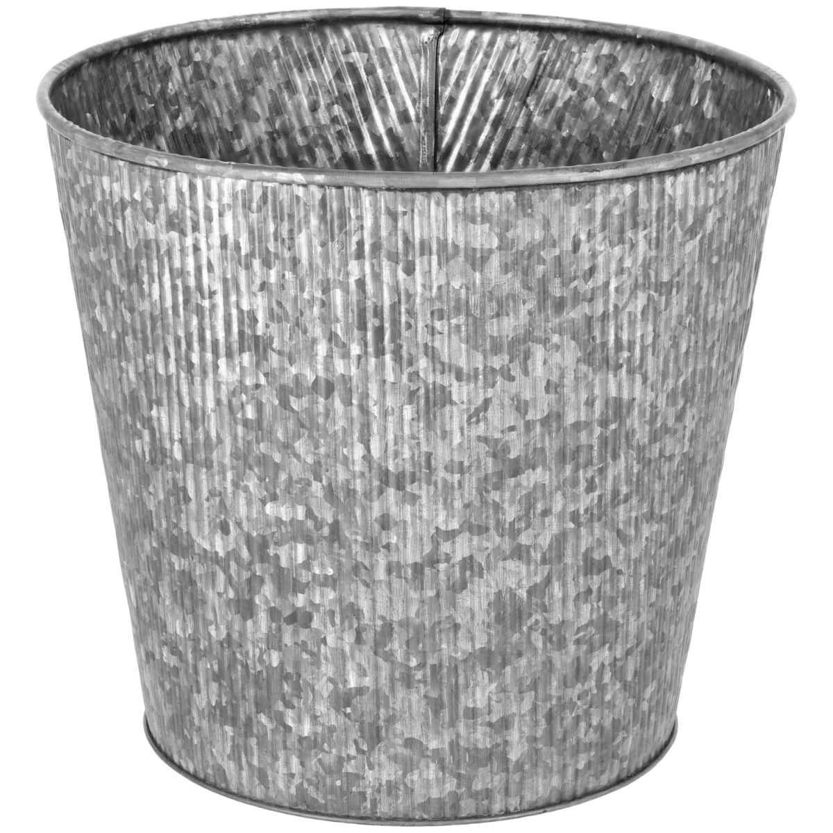 Portavasi in metallo anticato Nevis; 26x24 cm (ØxH); metallo antico