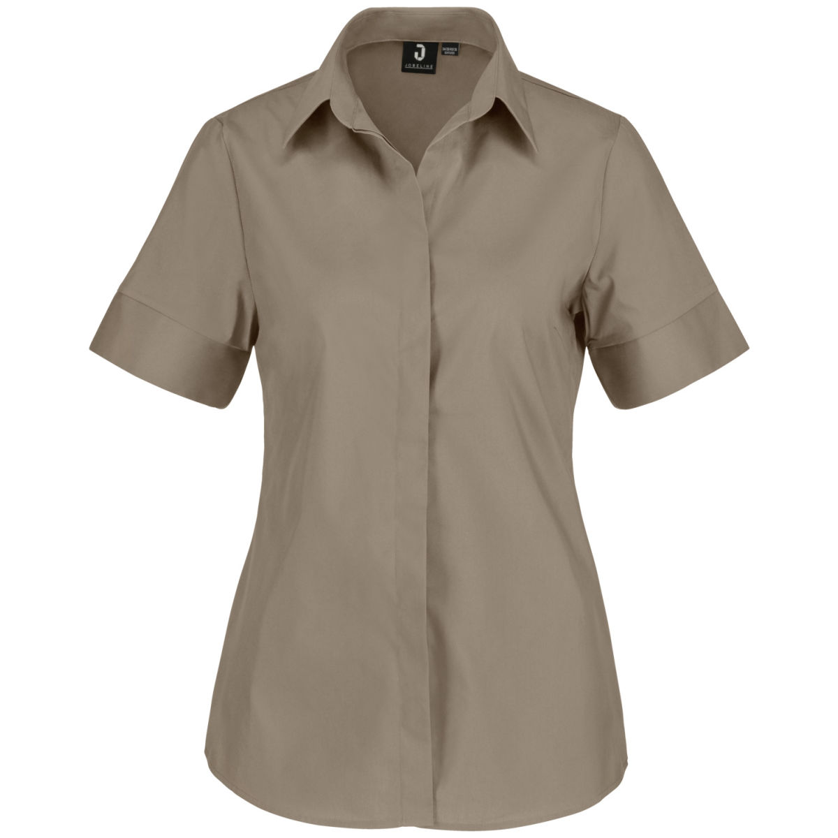 JOBELINE Damen Bluse Fiore Kurzarm Kleidergröße 40; taupe