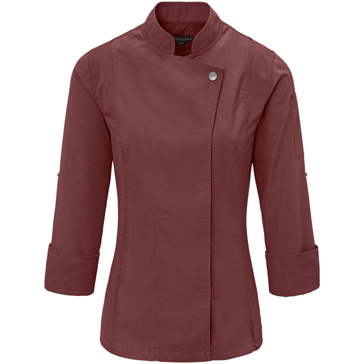 JOBELINE Damen Kochjacke Carter Langarm Kleidergröße 56; burgund