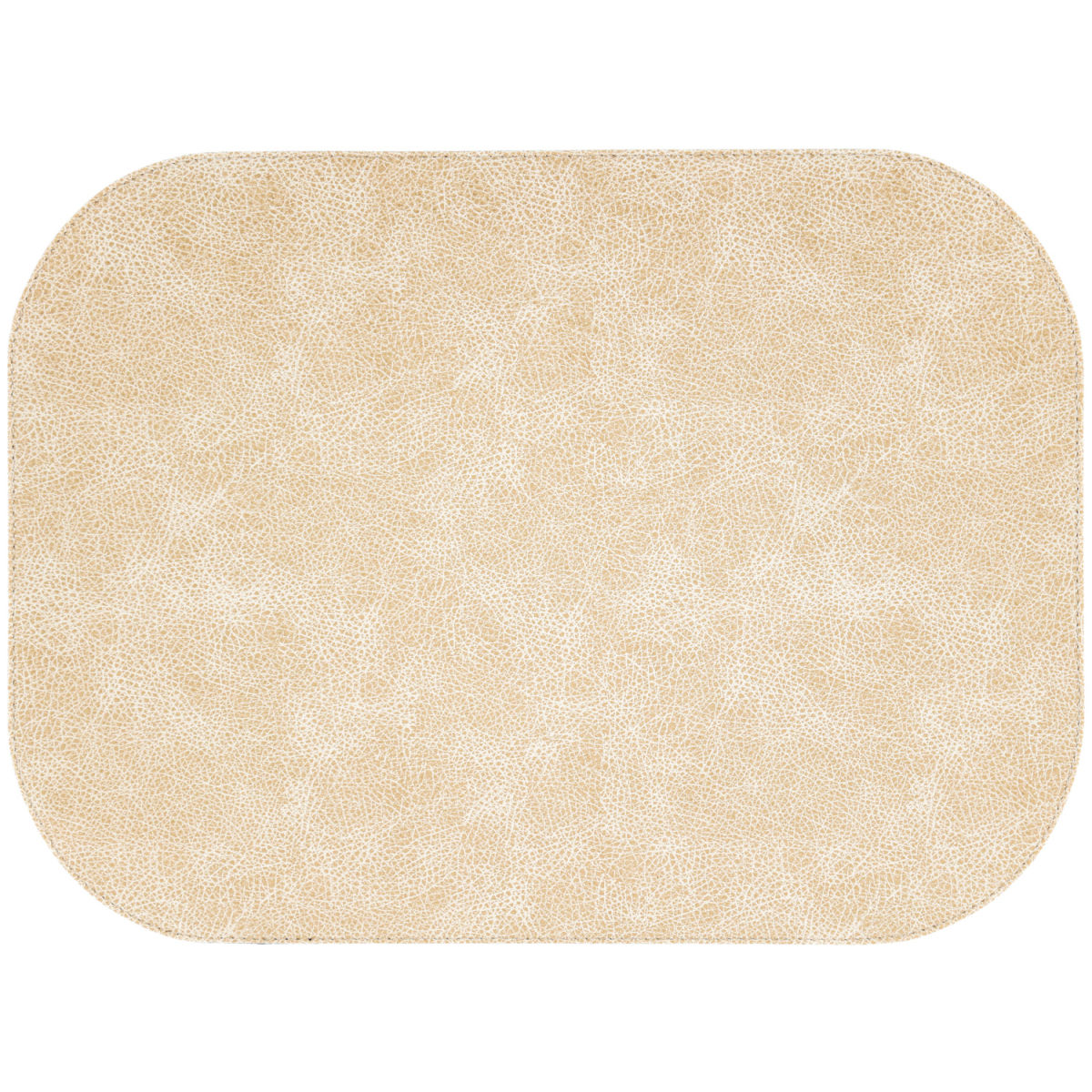 Tovaglietta americana Shana 4 angoli arrotondati VEGA; 32.5x44 cm (LxL); beige/tortora; rettangolare; 6 pz. / confezione