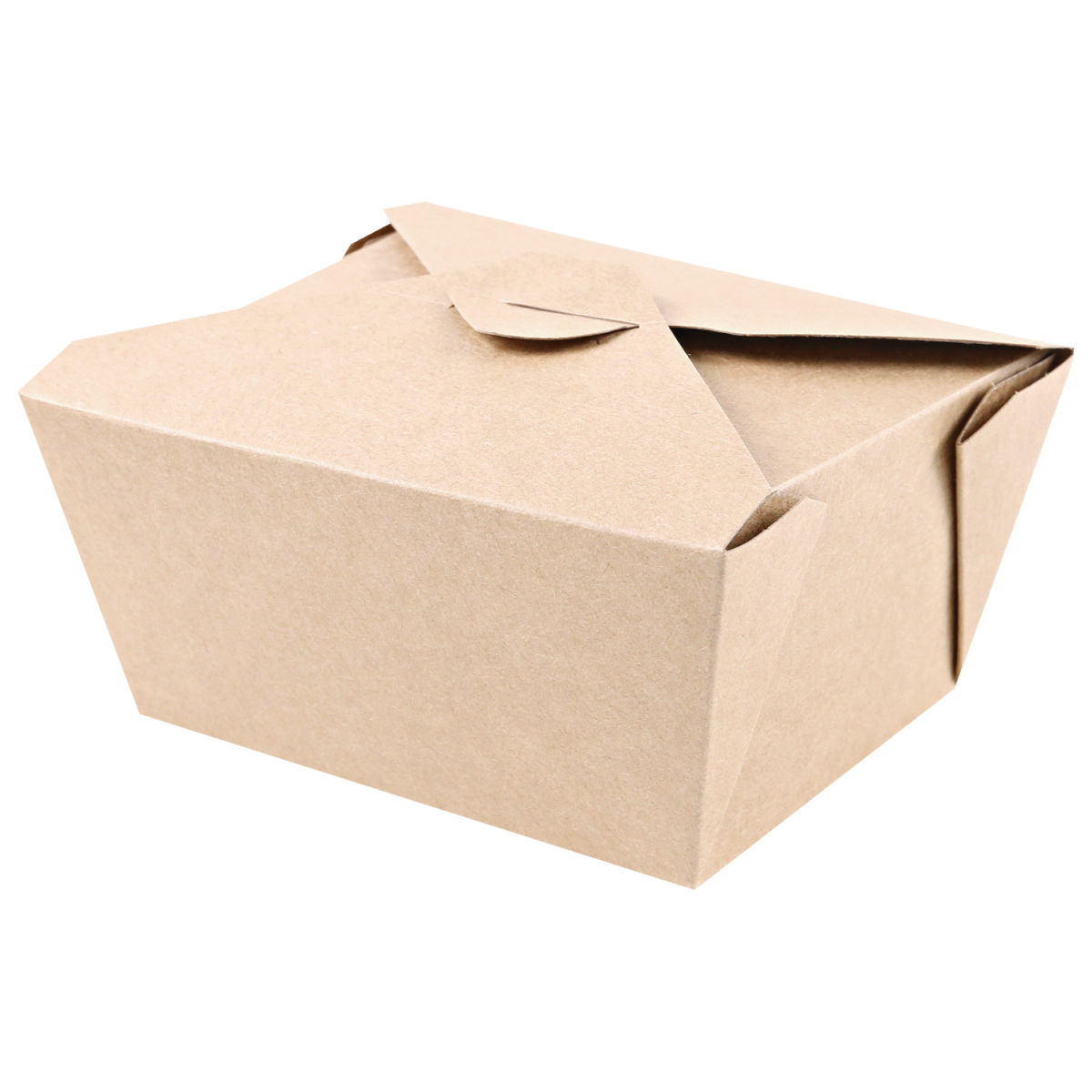 Lunchbox Nature in carta kraft NATUREStar; 900ml, 13x10.5x6.5 cm (LxLxH); marrone; 50 pz. / confezione