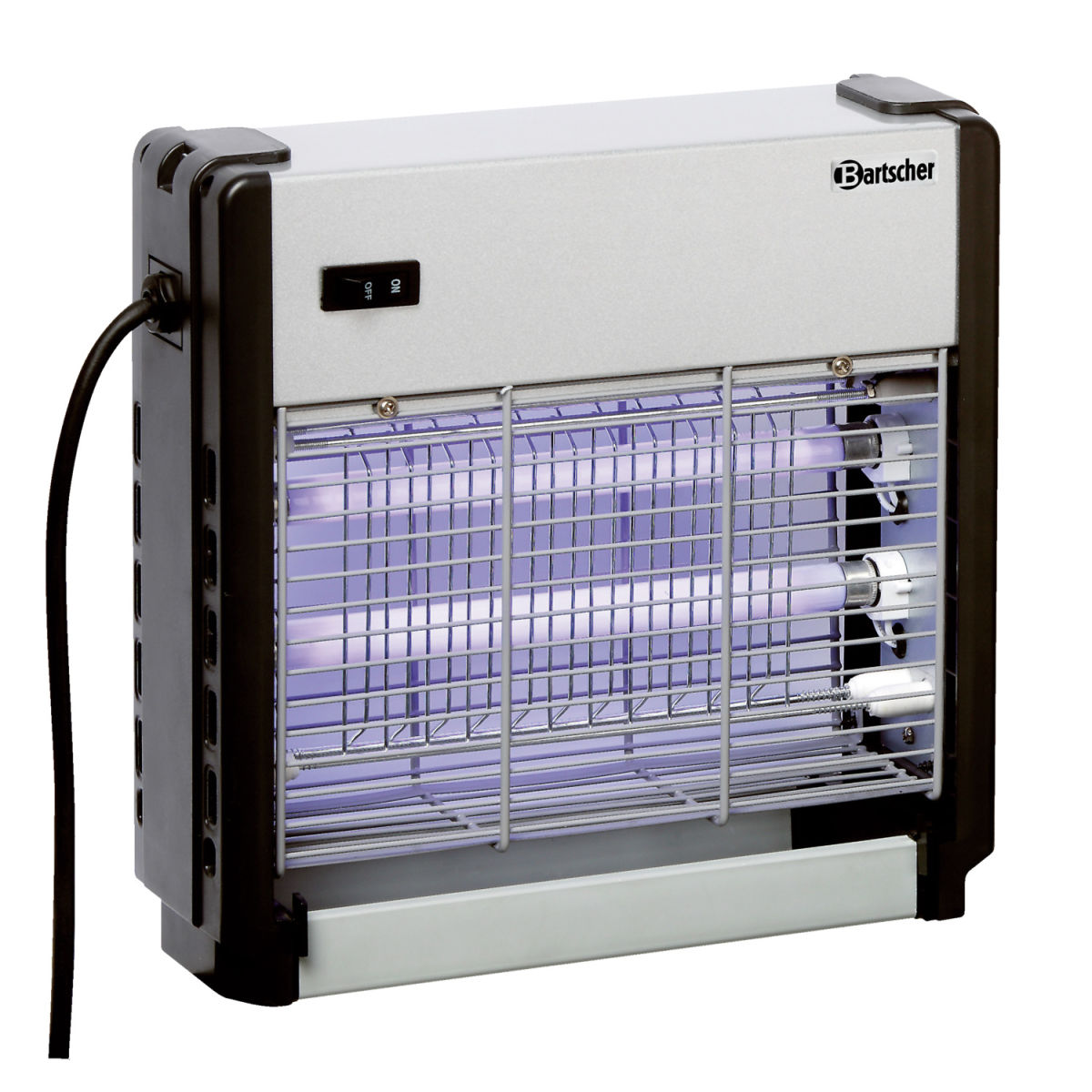 Lampada insetticida IV-22 Bartscher; 26.5x9x26.5 cm (LxPxH); argento