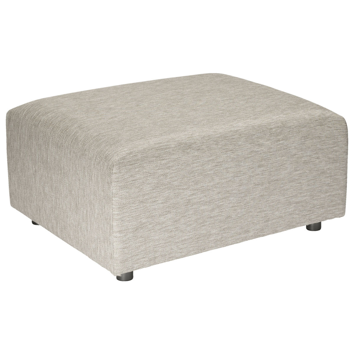 Vega Outdoor loungesysteem Modesco hocker; 70x85x44 cm (BxDxH); zitting beige, frame beige