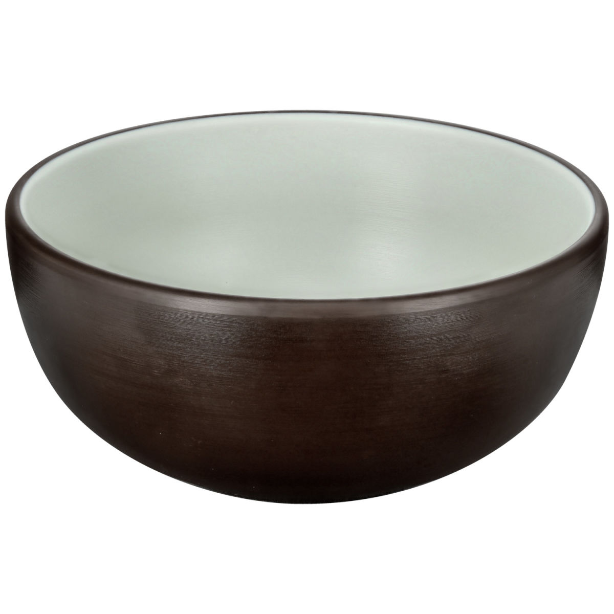 Cuenco Levana PULSIVA; 970ml, 16.5x7.5 cm (ØxAt); verde menta/negro; redonda; 6 pz. / Paquete