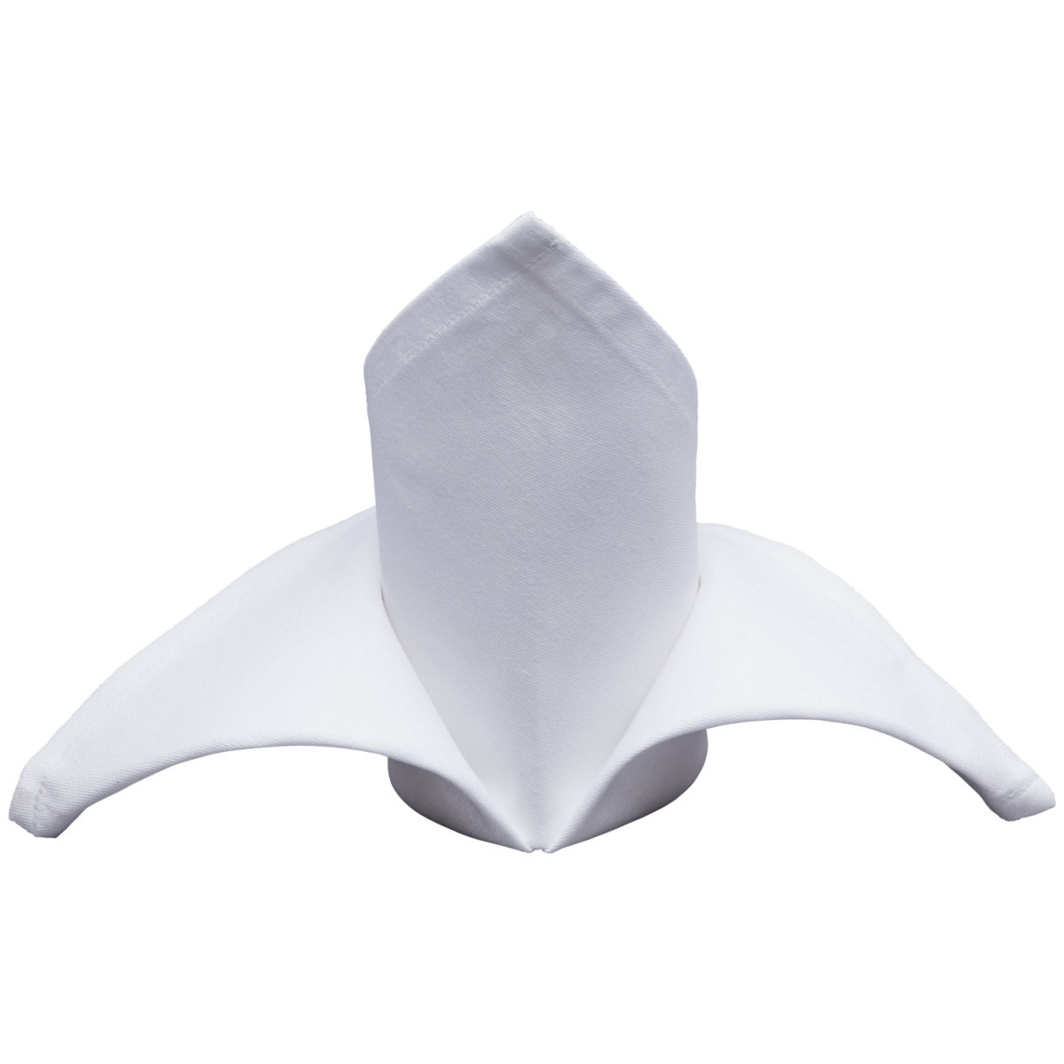 PULSIVA Stoffen servetten Basic; 50x50 cm (BxL); wit; 48 stuk / verpakking