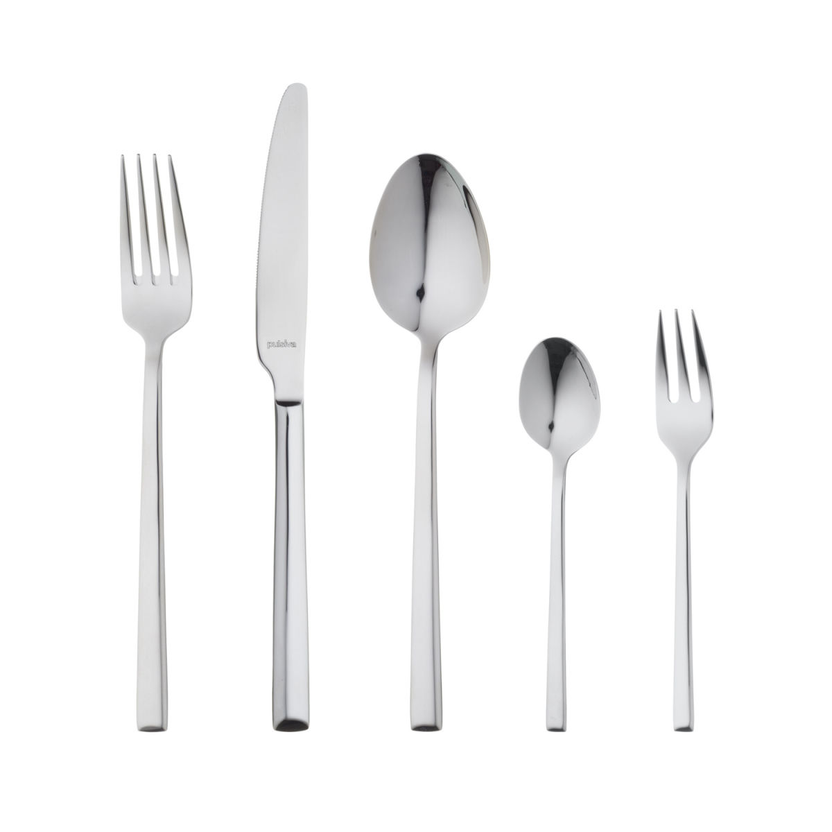 Set campioni posate Lissabon acciaio inox PULSIVA; argento, manico argento