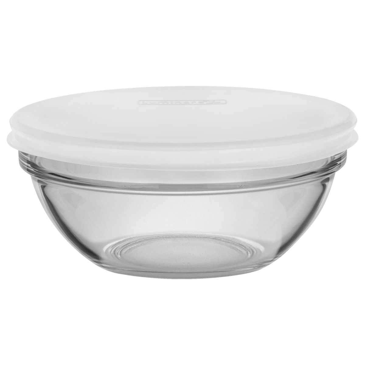 Ciotola in vetro Kama con coperchio Luminarc; 570ml, 14x6.5 cm (ØxH); trasparente; rotonda; 12 pz. / confezione