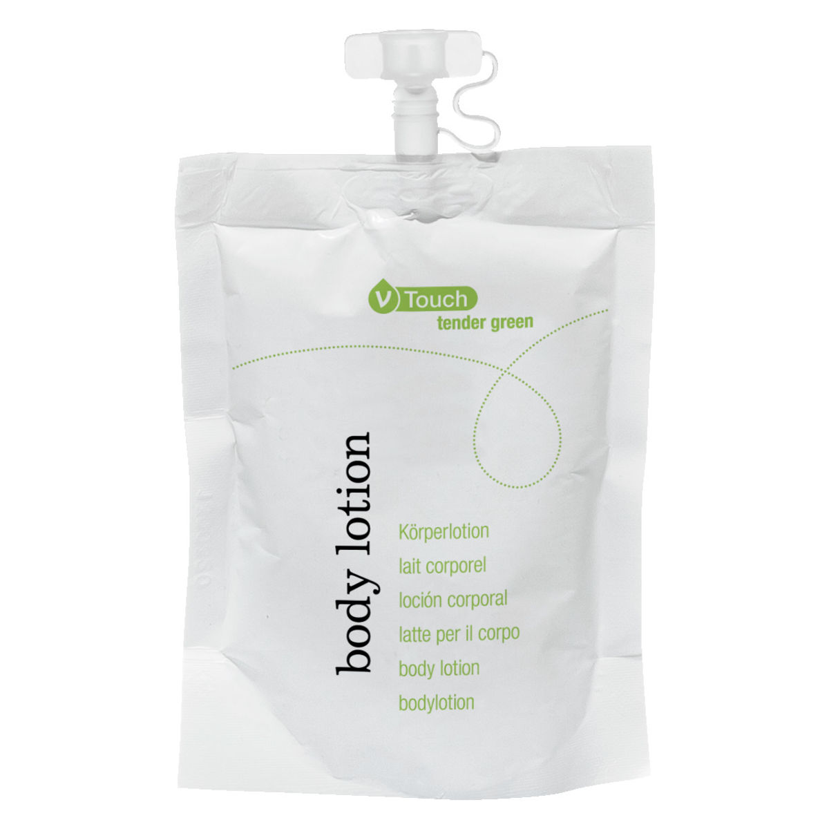 Leche corporal V-Touch Tendergreen VEGA; 30 ml; multicolor; 200 pz. / Paquete