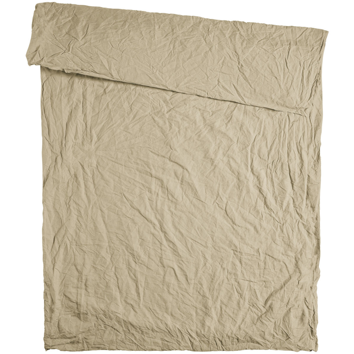 ERWIN M. Bettbezug Riala 135x200 cm (BxL); leinenbeige