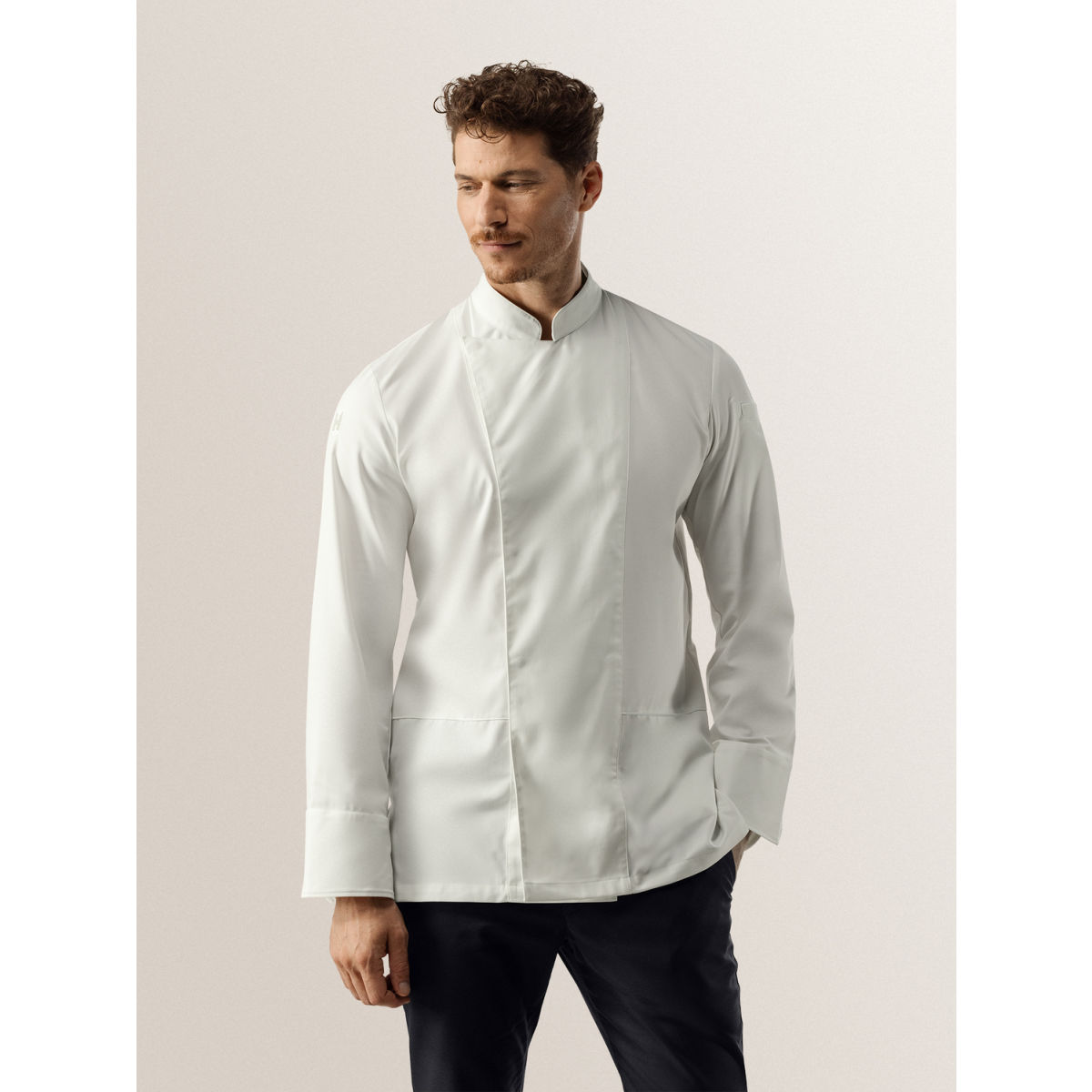Le Nouveau Chef Herrenkochjacke Dave Kleidergröße 3XL; natur