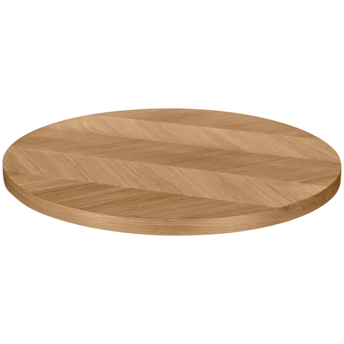 VEGA Indoor-Tischplatte Pescaro rund 80 cm (Ø); eiche/natur; rund