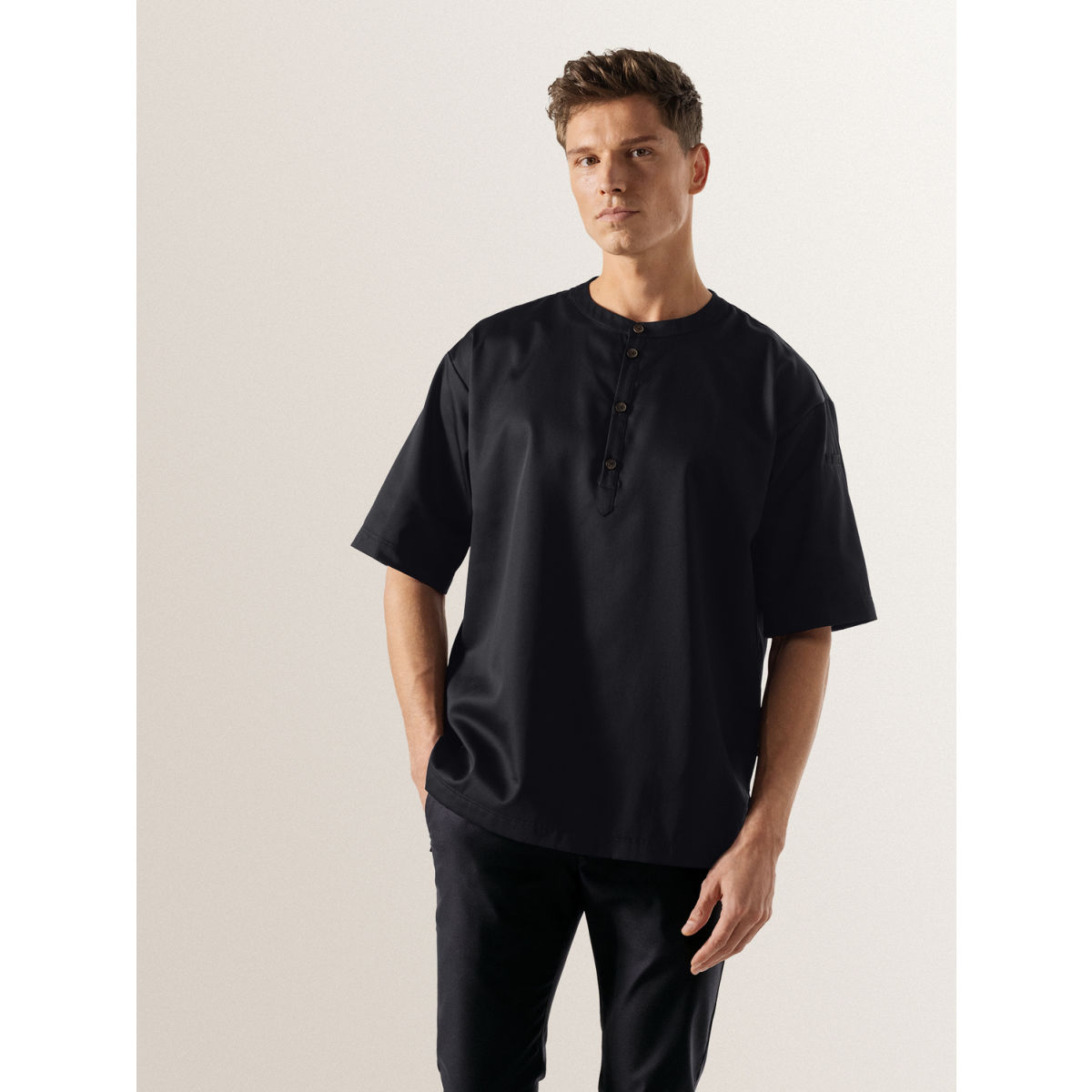 Camicia da chef Gorgio Le Nouveau Chef; Taglia XS; nero