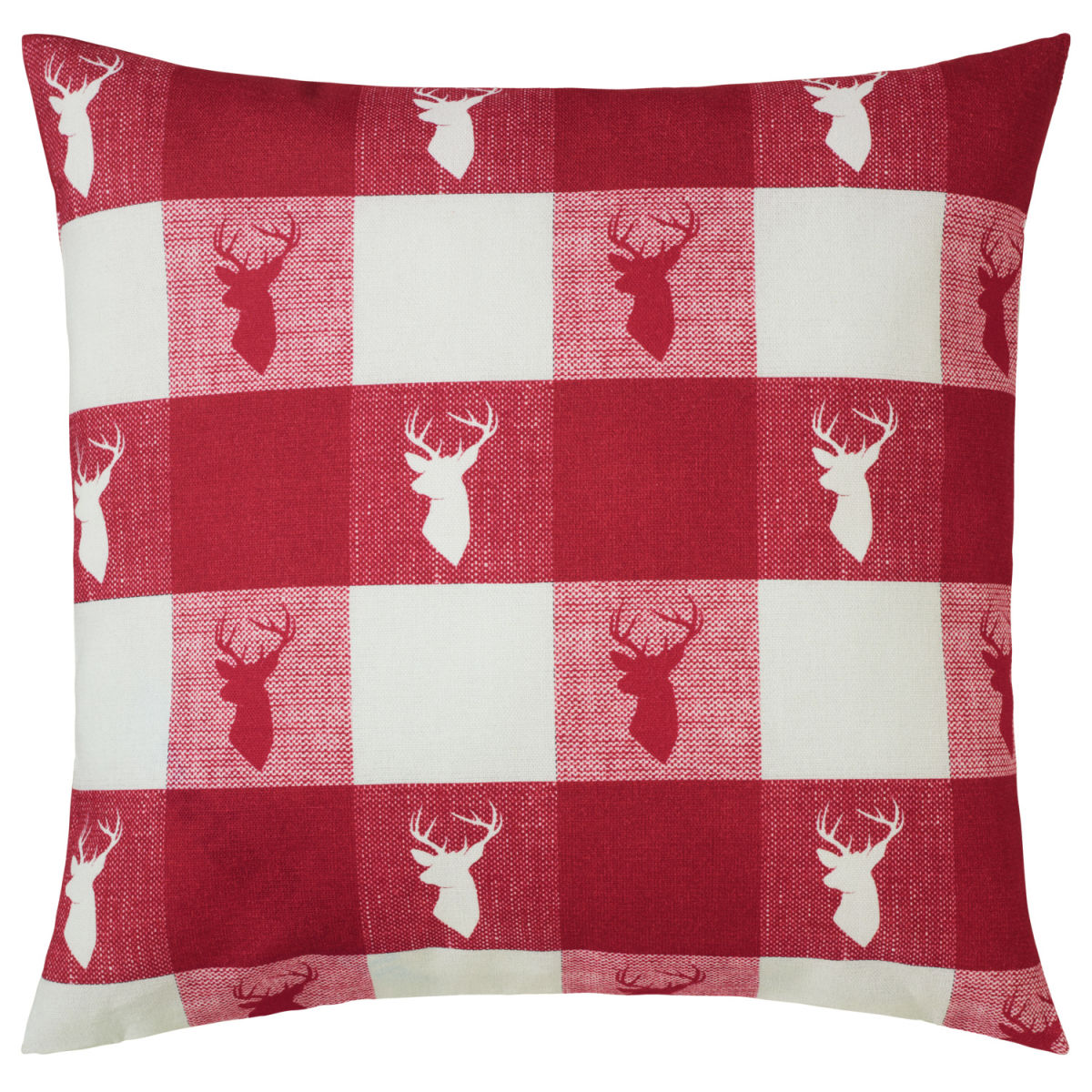 Federa cuscino Vandans ERWIN M.; 40x40 cm (LxL); rosso/bianco
