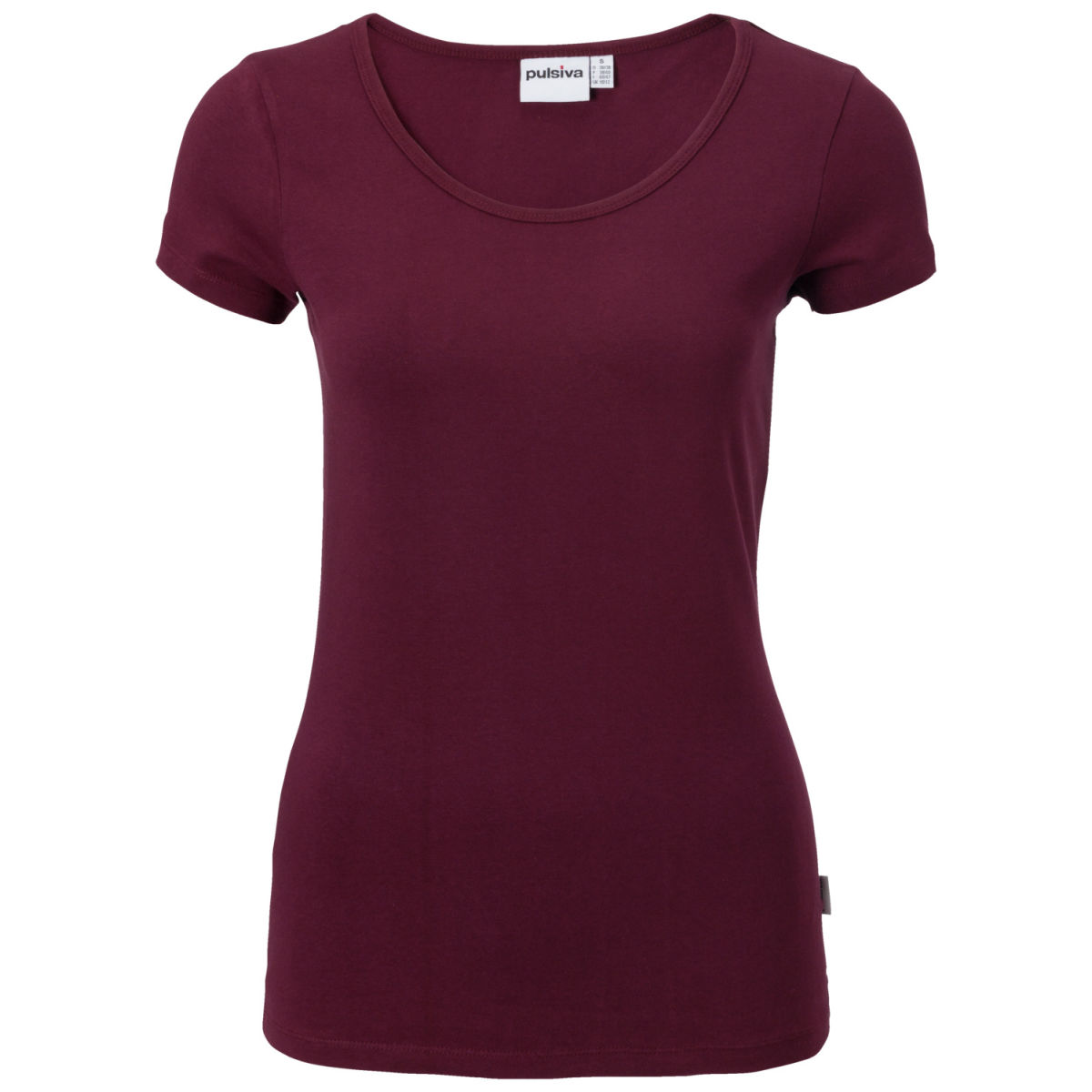 T-Shirt da donna Julia PULSIVA; Taglia S; bordeaux; 2 pz. / confezione