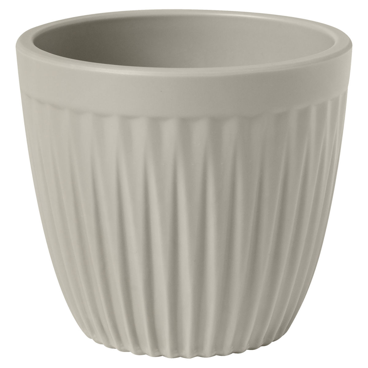 Tazza da caffè Kanas  con rilievo VEGA; 210 ml, 8.1x7.1 cm (ØxH); beige; rotonda; 6 pz. / confezione