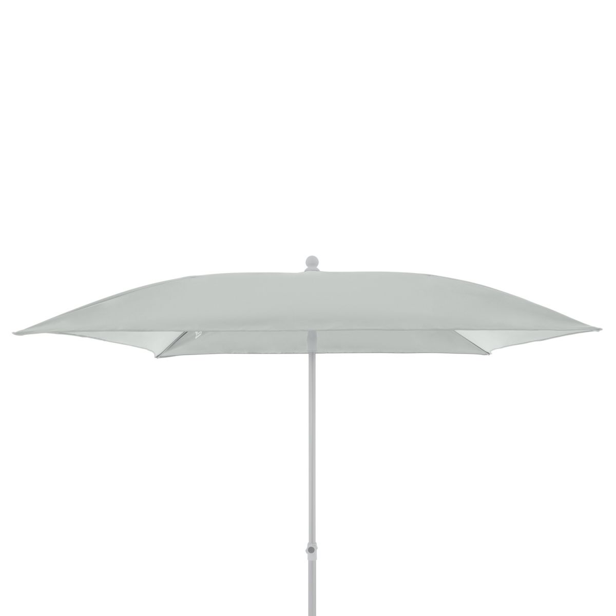 Doppler Gastro Sonnenschirm Fiberglas; 210x210x265 cm (LxBxH); hellgrau