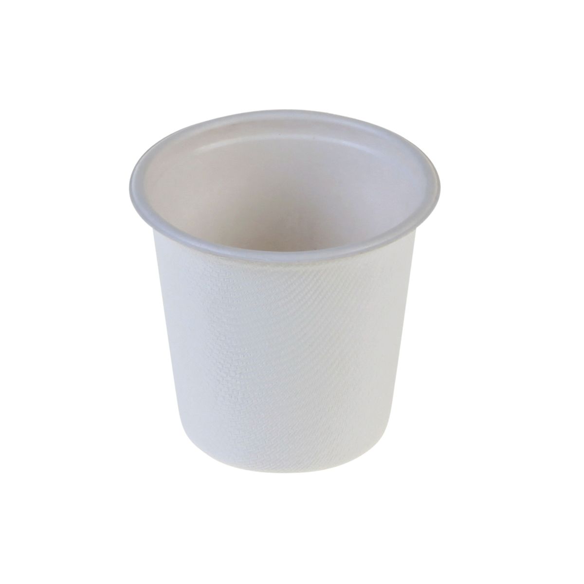 naturesse Dipschälchen rund, Zuckerrohr 100 ml, 6.2 cm (Ø); weiß; 1200 Stück / Pack