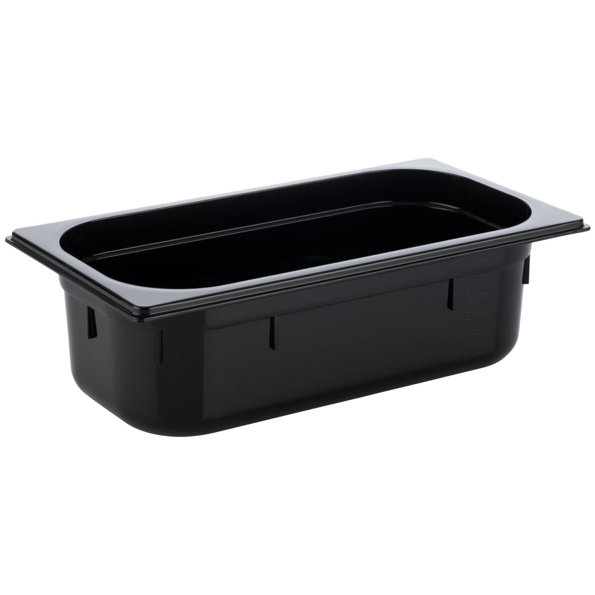 APS GN 1/3 Behälter, Polycarbonat GN 1/3, 3.6 l, 32.5x17.5x10 cm (LxBxT); schwarz