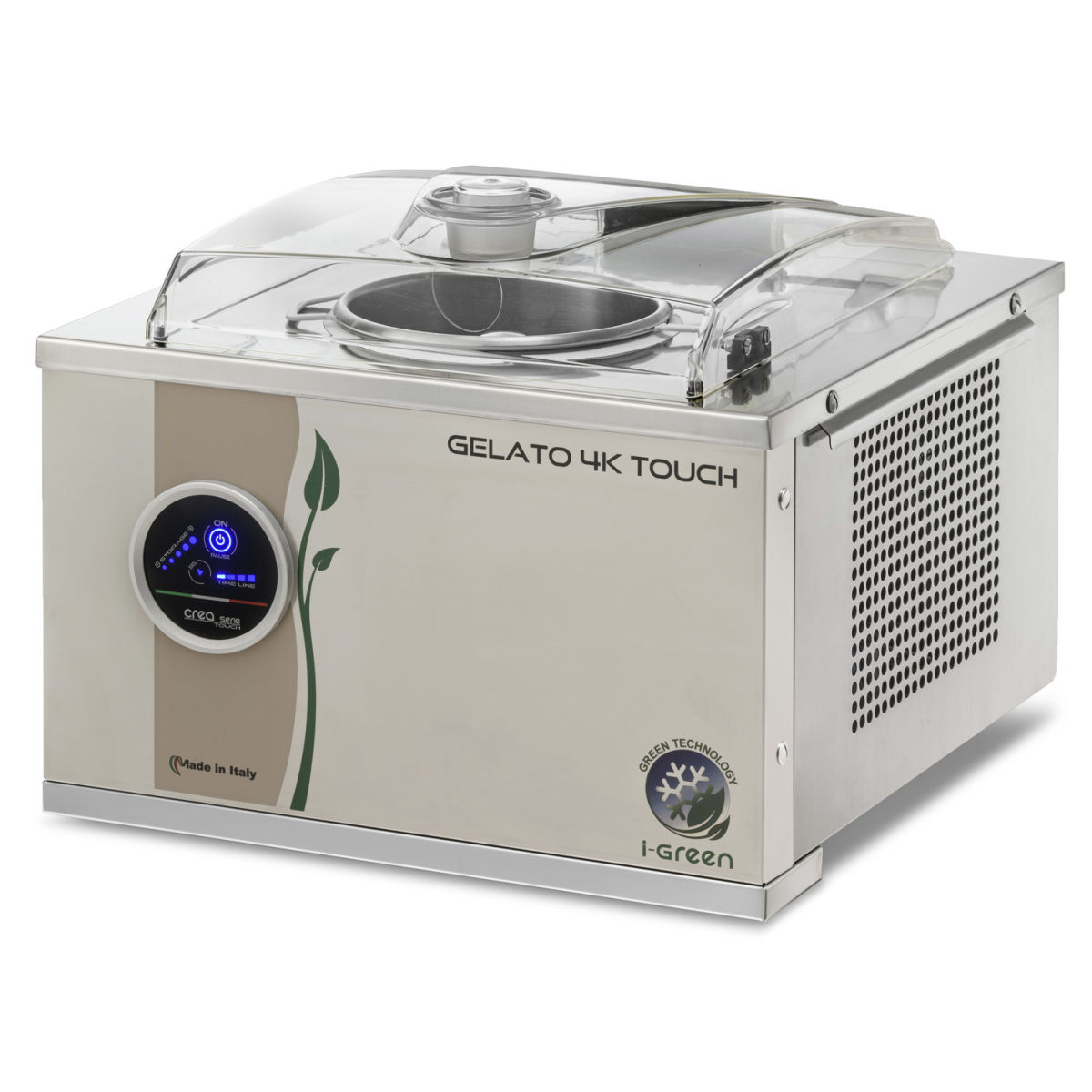 Neumärker Eismaschine Gelato 4K Touch 2500 ml, 41.5x30x41.5 cm (BxHxT); silber