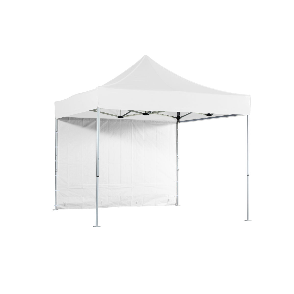 VeroTENT VeroTENT 6m Seitenwand geschlossen 600x205 cm (LxB); weiß