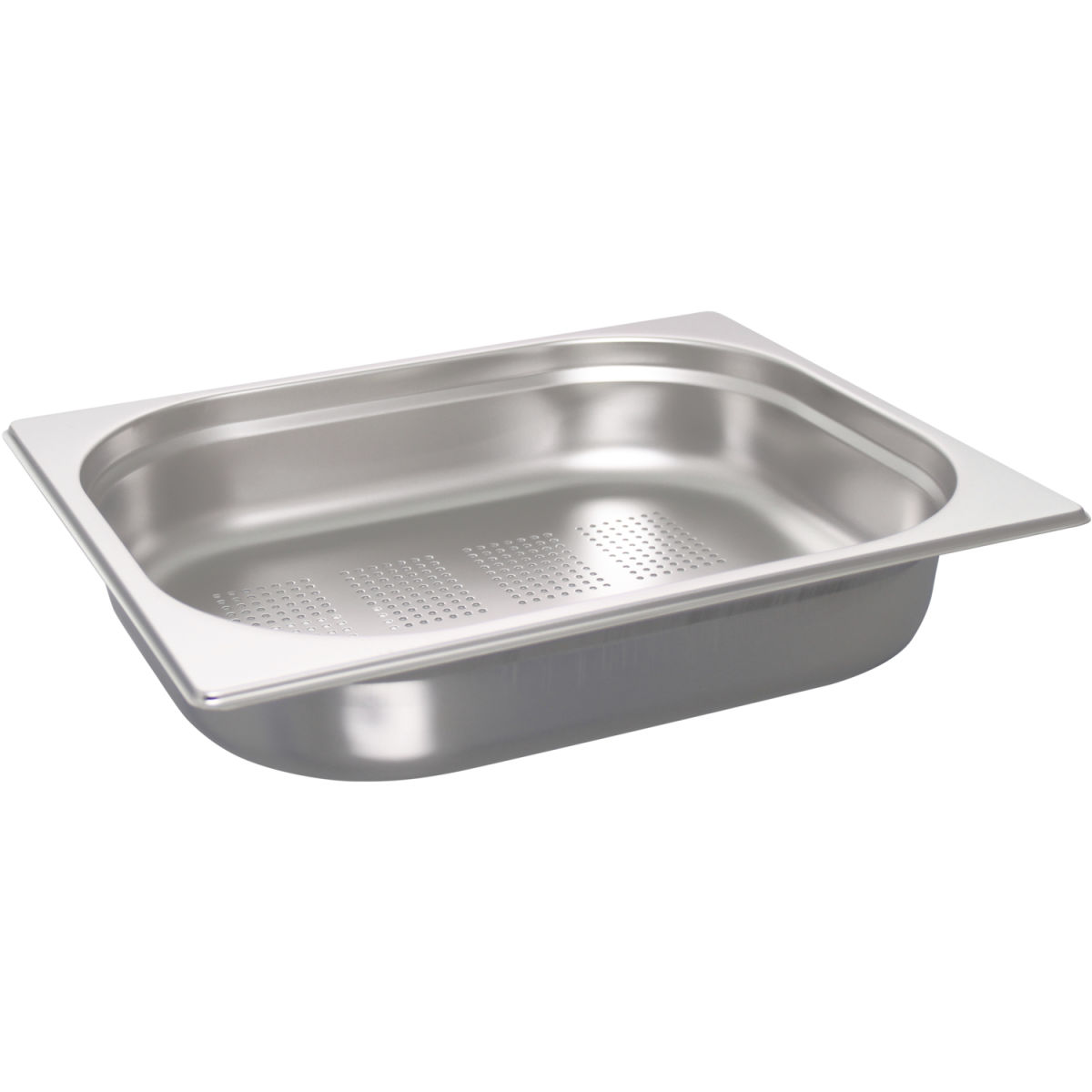Schneider Behälter GN 1/2 Edelstahl gelocht GN 1/2, 3.8 l, 6.5 cm (T); edelstahl