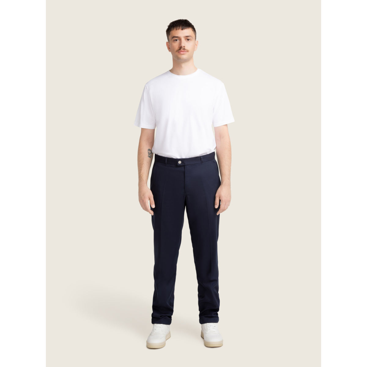 KAYA&KATO Chino Herren TURIN Kleidergröße L; navy